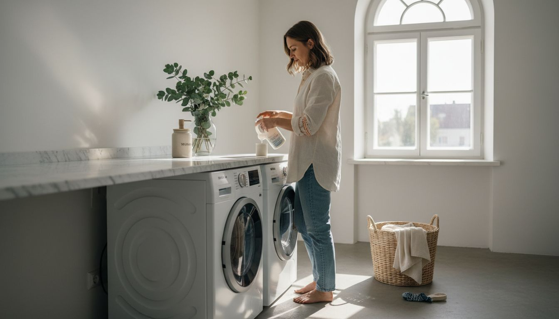 Prabangos įvaizdis skalbyklose